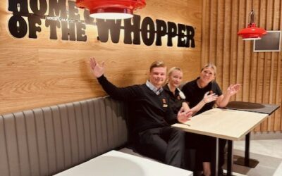 Burger King öppnar på Storgatan