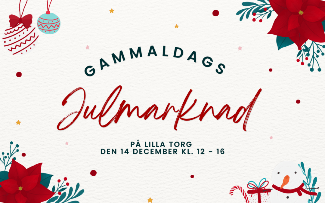 Gammaldags julmarknad