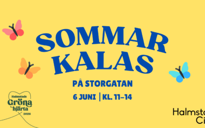 Sommarkalas på Storgatan i Halmstad City