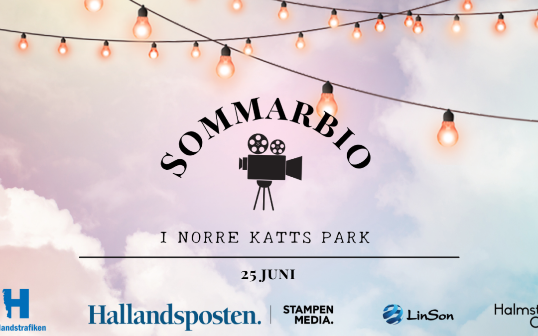 Sommarbio i Norre katts park i Halmstad City