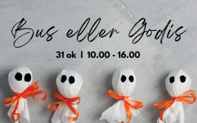 Halloween i Halmstad city 2026