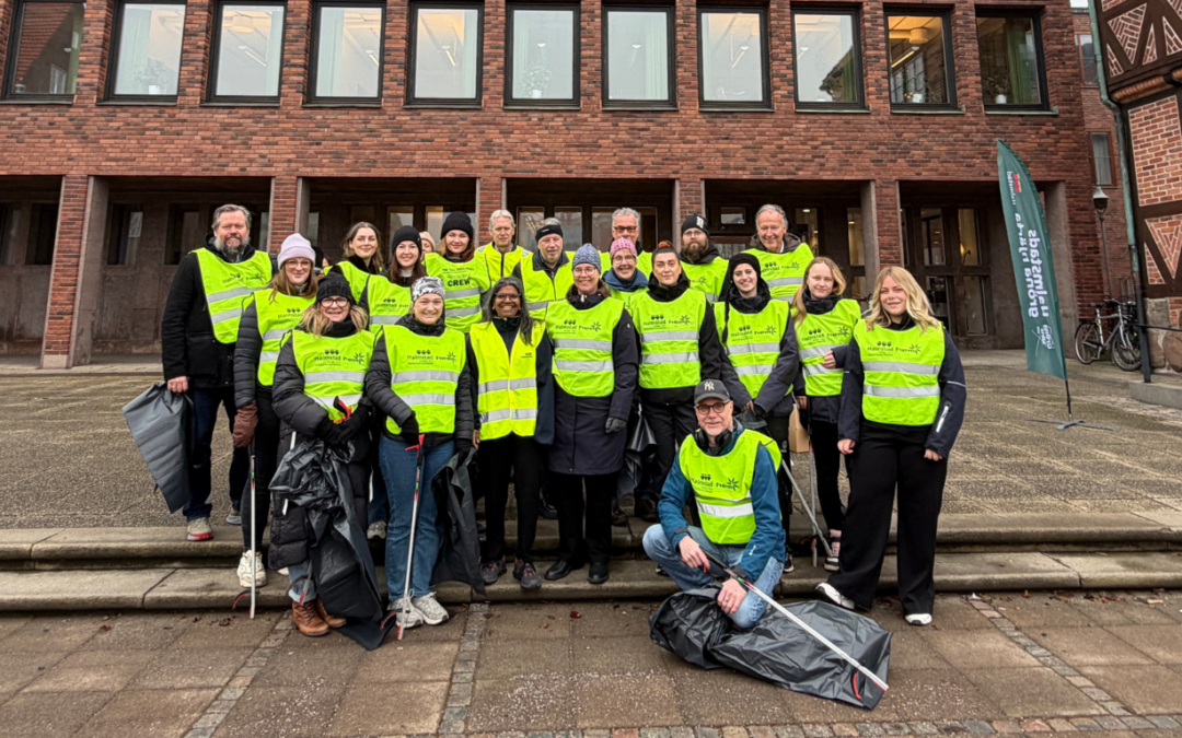 Vårstädning i Halmstad City 