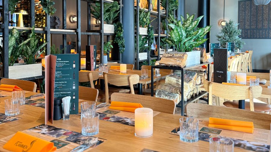 Restaurang Flammen har öppnat i Halmstad City