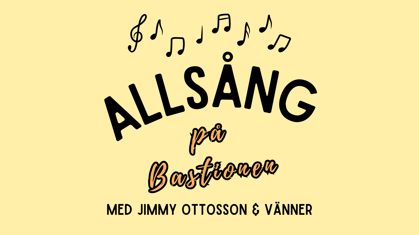 Allsång på Bastionen i Halmstad City