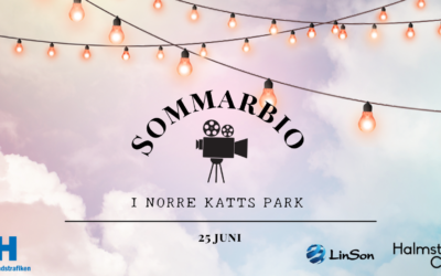 Sommarbio i Norre katts park i Halmstad City
