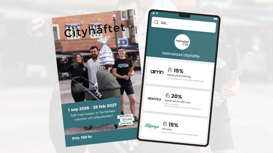 Nytt cityhäfte Halmstad city höst 2026