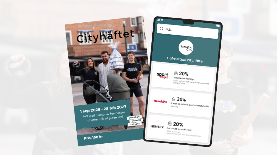 Cityhäftet Halmstad city höst 2026