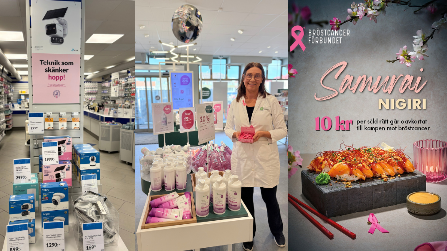 Oktoberrosa bandet Halmstad 2026